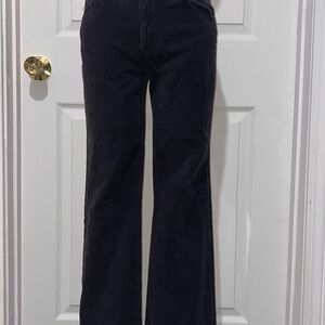 Women's Black Corduroy Jeans